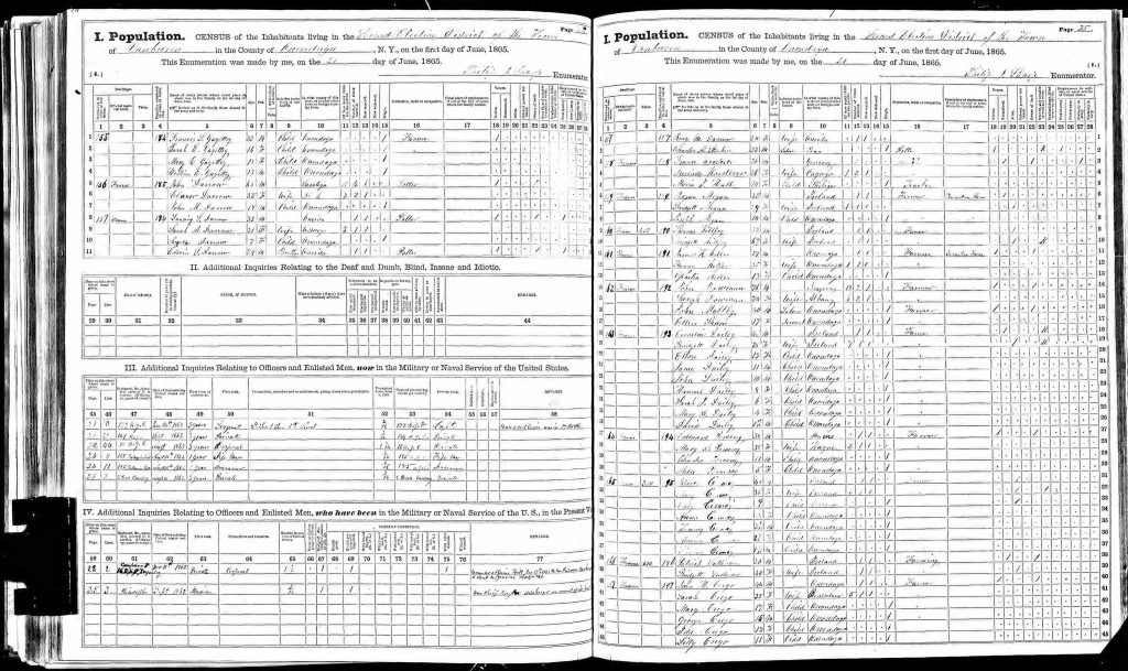 1865 census page 1