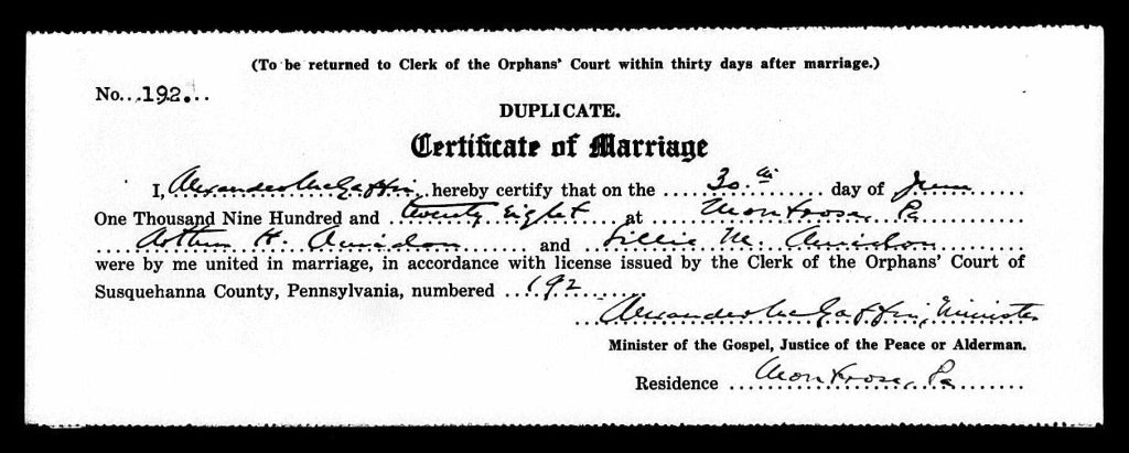 Michael McCormick daughter Lillie marriage
